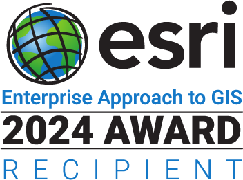 decorative: ESRI award logo