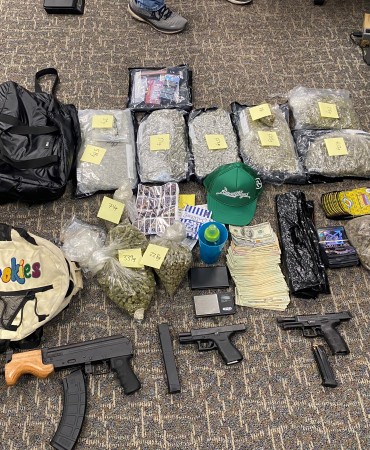 Recovered Guns and Drugs